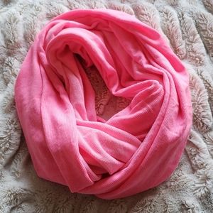 NWOT Neon pink GAP infinity scarf